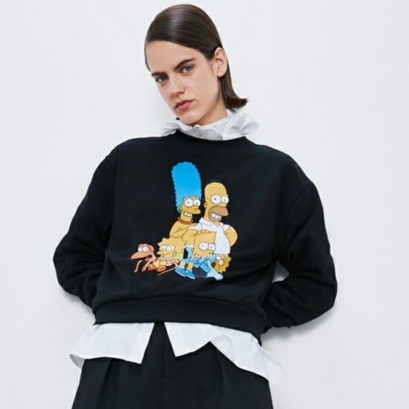 ZARA The Simpsons ™️ Sweatshirt - Picture 2 of 9